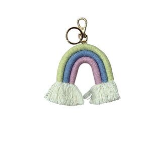 Rainbow Keychain with Tassel